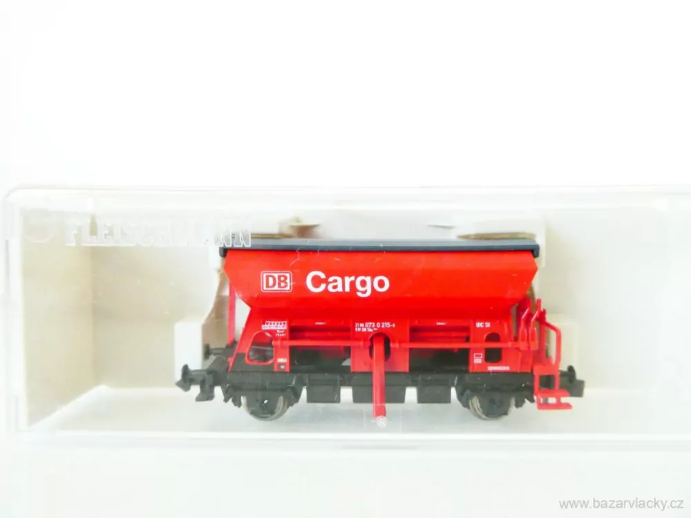 N FLEISCHMANN 8515 K Samovýsypný vůz Cargo typ Tds 928 / 21 80 073 0 215-9 DB AG TOP STAV NEPOUŽITÝ v krabičce