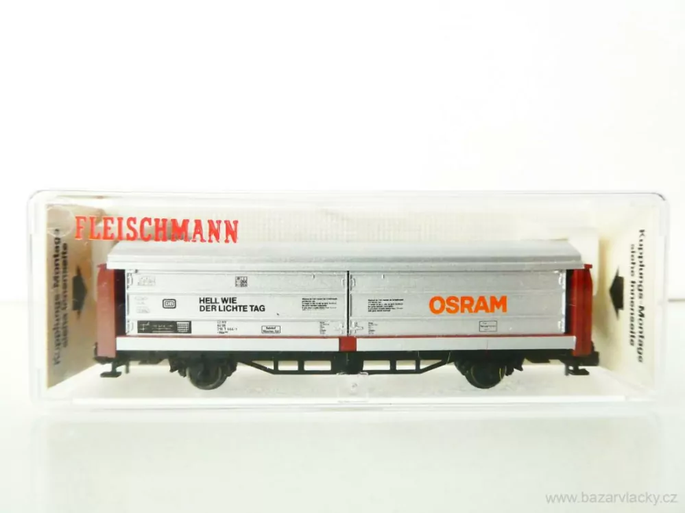 N FLEISCHMANN 8334 K Nákladní vůz OSTRAM typ Hbis 299 / 23 80 216 7 444-1 DB TOP STAV NEPOUŽITÝ v krabičce