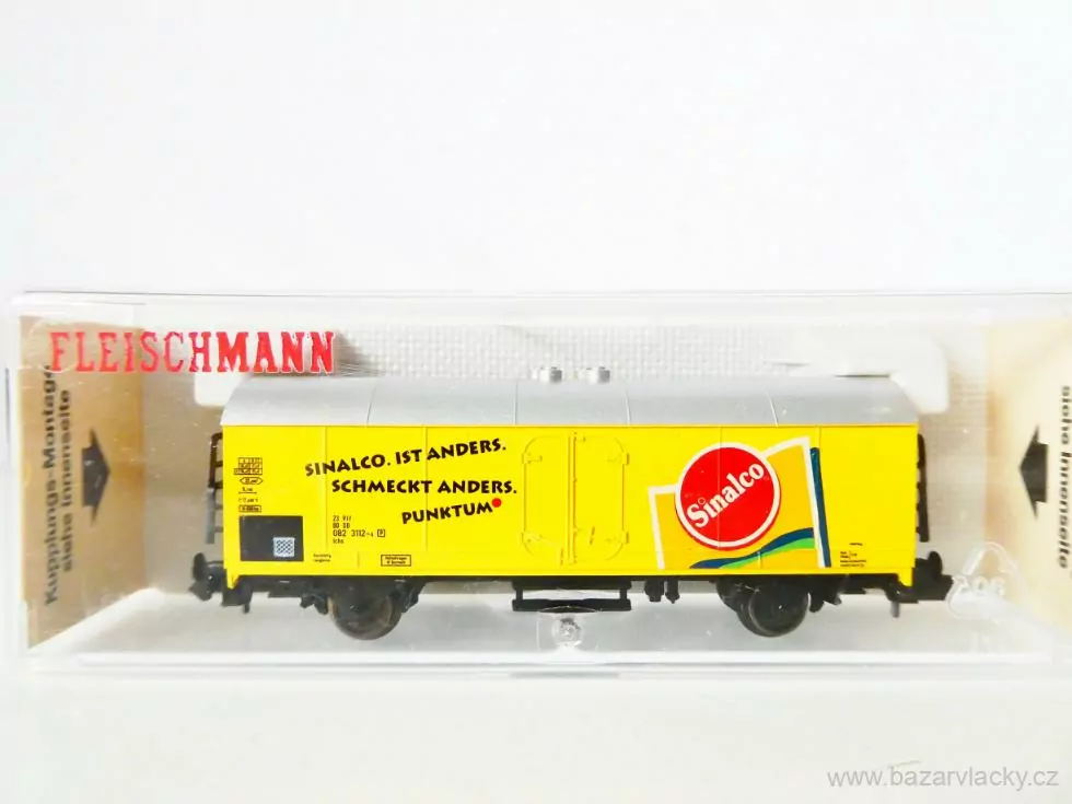 N FLEISCHMANN 8320 K Chladírenský vůz Silanco 23 80 082 3112-4 [P] DB TOP STAV NEPOUŽITÝ v krabičce 