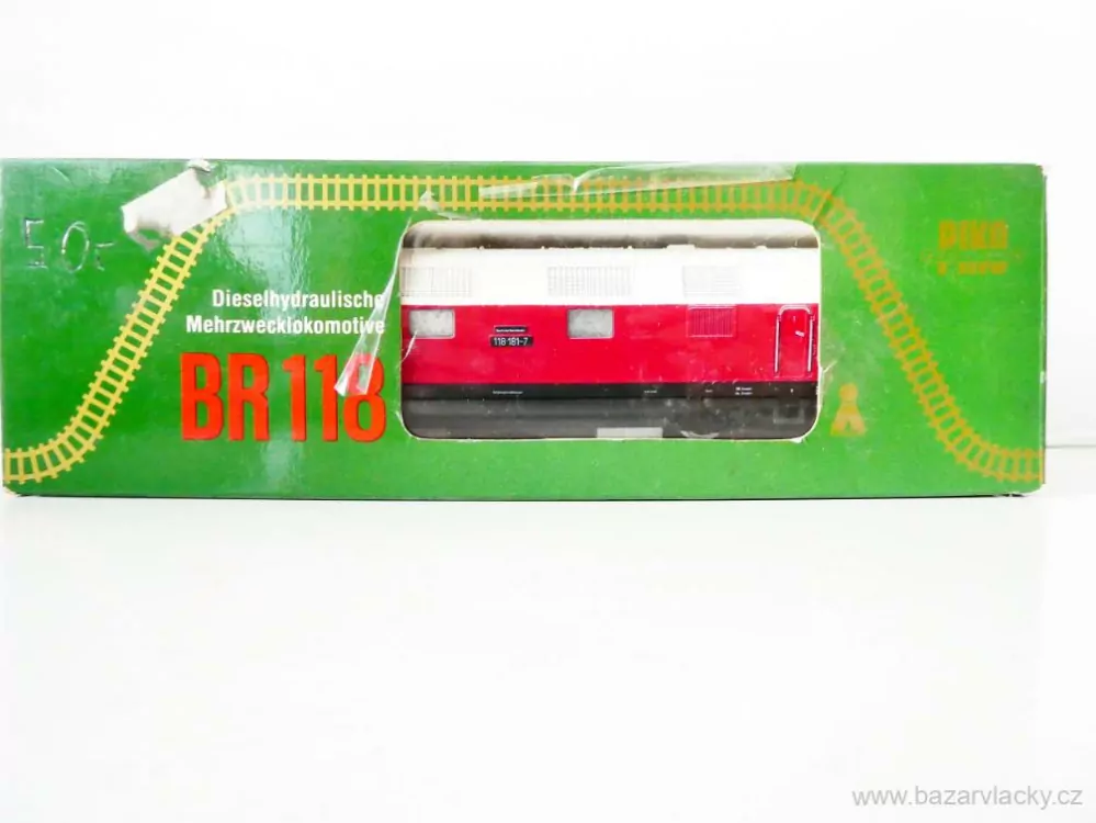 H0 PIKO Dieselová lokomotiva BR 118 181-7 DR PĚKNÝ STAV