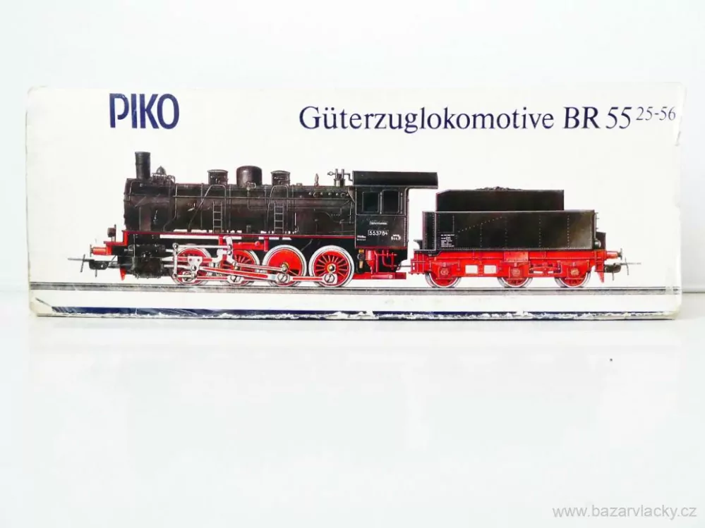 H0 PIKO - Parní lokomotiva s tendrem BR 55 3763 DB TOP STAV