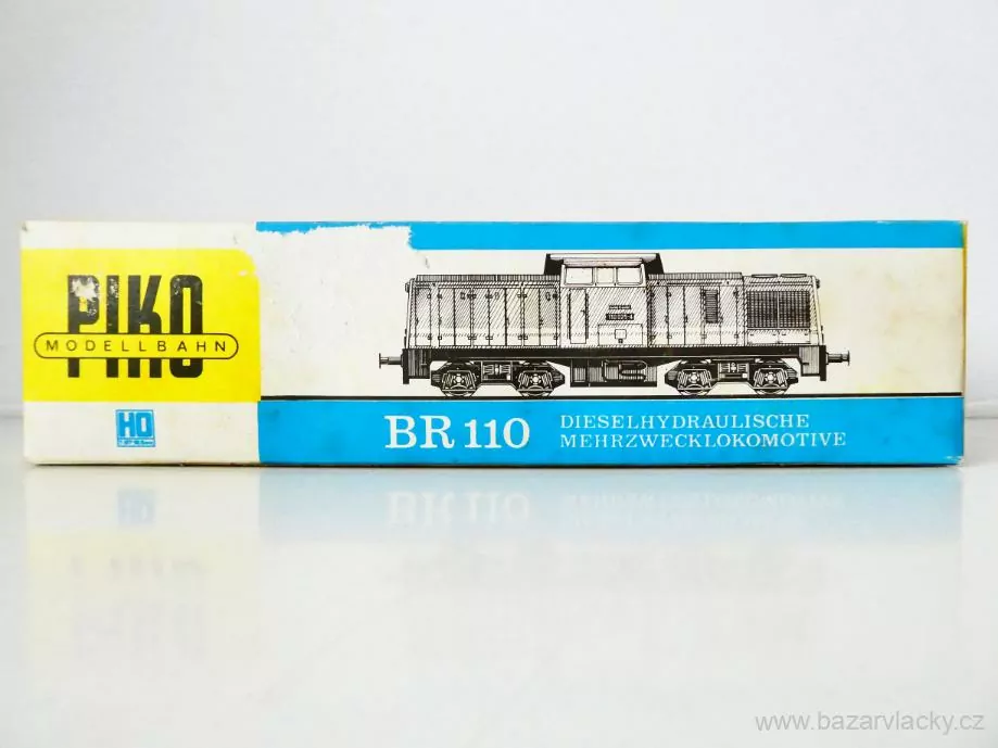 H0 PIKO Dieselová lokomotiva BR 110 025-4 DR TOP STAV NEPOUŽÍVANÁ