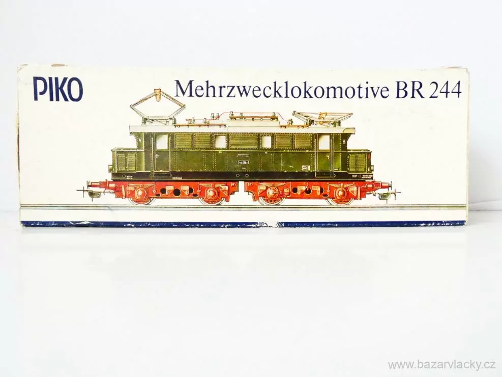H0 PIKO Elektrická lokomotiva BR 144 137-0 DR TOP STAV NEPOUŽITÁ