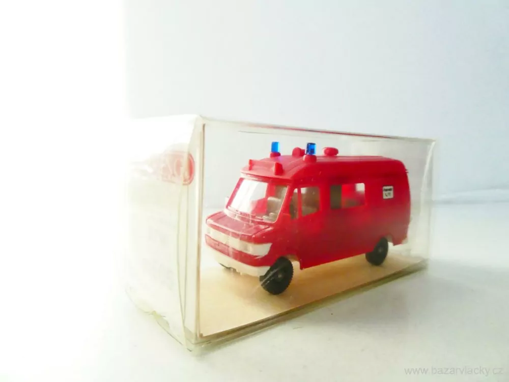 H0 Wiking 20605 Dodávka RTW Hasiči NOVÉ V KRABIČCE