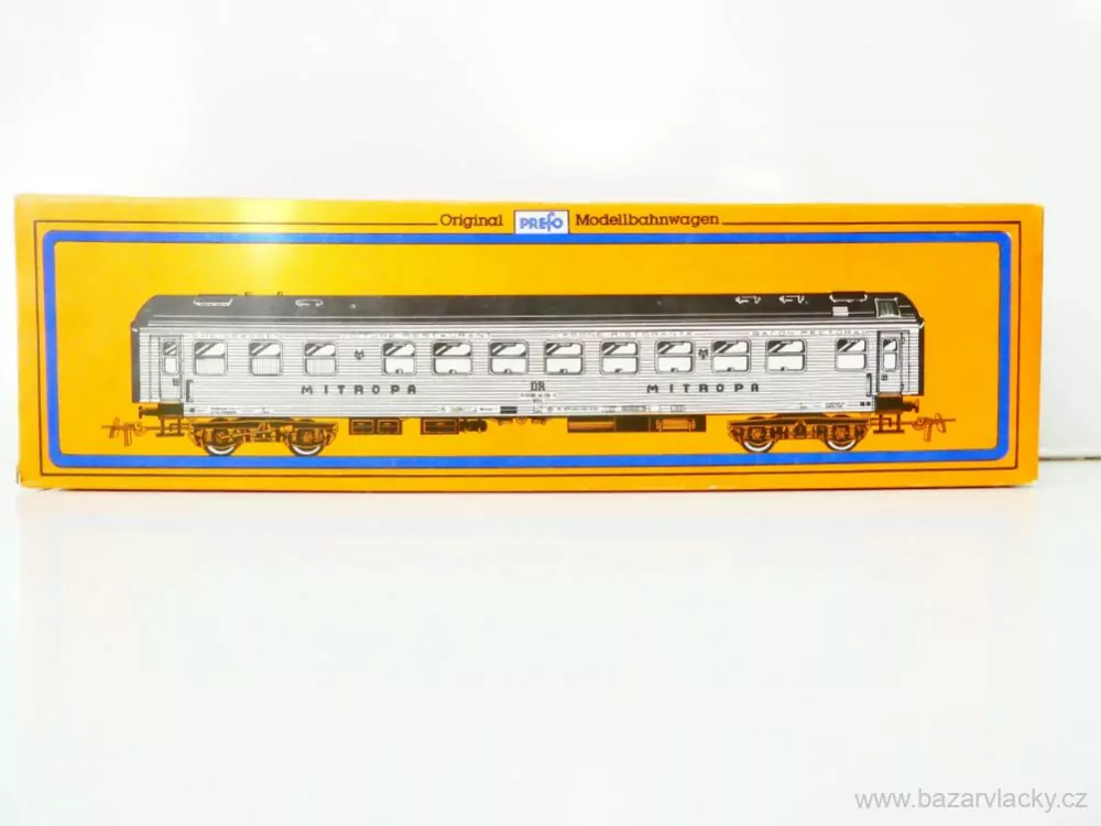 H0 SCHICHT Lůžkový vůz MITROPA 51 50 70-40 134-1 DR OSVĚTLENÝ TOP STAV NEPOUŽITÝ