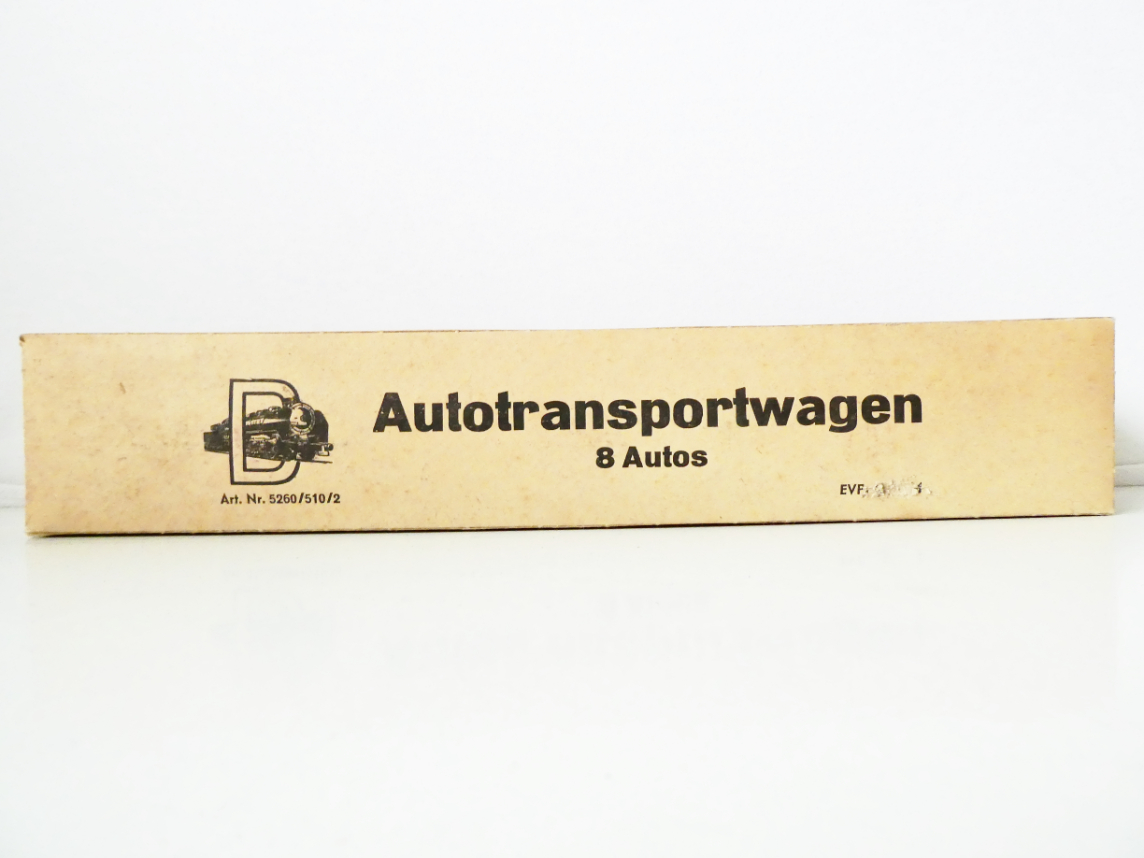 H0 PIKO Vozy na přepravu automobilů spojené s 8mi osobními automobily Trabant TOP STAV NEPOUŽÍVANÉ v orig. krabičce
