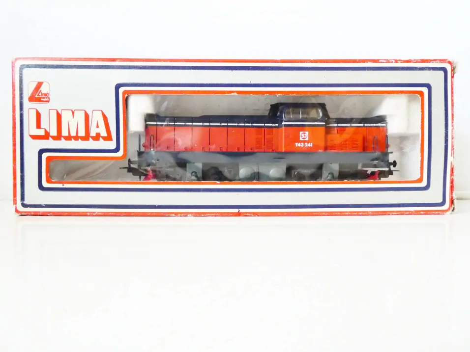 H0 LIMA 201628 LG Dieselová lokomotiva T43 241 SJ TOP STAV NEPOUŽITÁ v orig. krabičce OSVĚTLENÁ