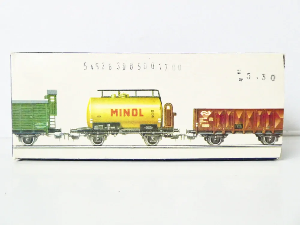 H0 PIKO Nákladní vůz s dvěma výsypnými kontejnery PĚKNÝ STAV