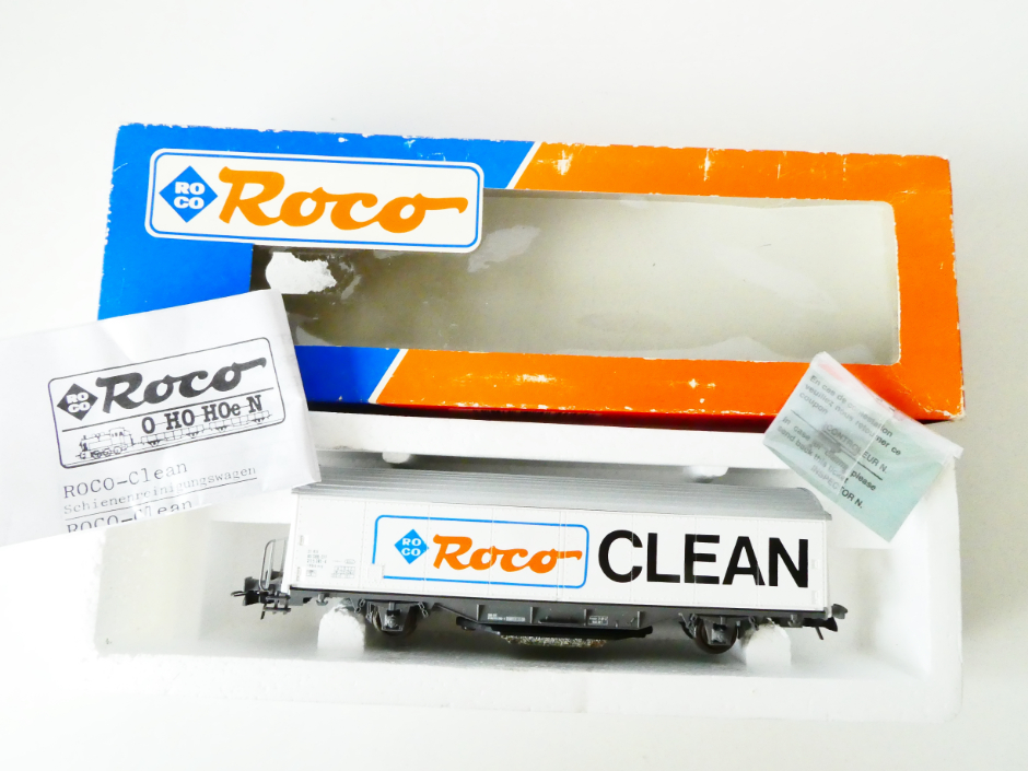 H0 ROCO 46400 Čistící vůz Roco CLEAN DB TOP STAV v krabičce