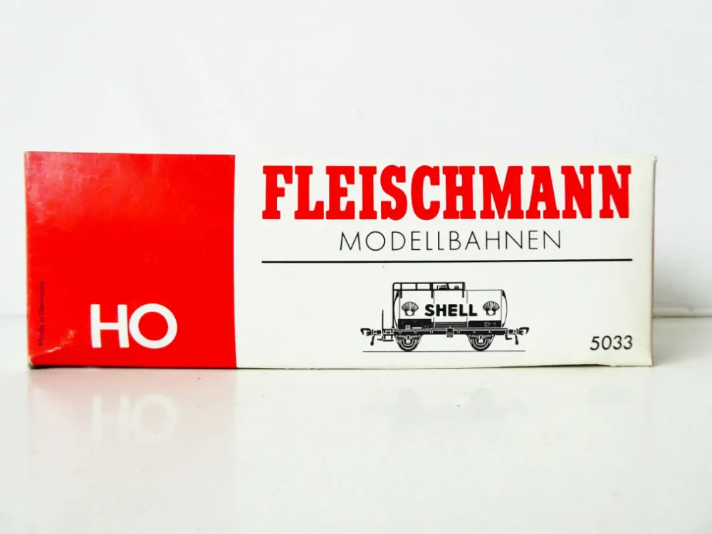 H0 FLEISCHMANN 5033 Cisternový vůz 573 781 SHELL DB TOP STAV NEPOUŽITÝ v krabičce