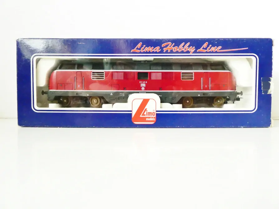 H0 LIMA L201640 Dieselová lokomotiva BR 221 149-8 DB TOP STAV NEPOUŽITÁ v orig. krabičce OSVĚTLENÁ