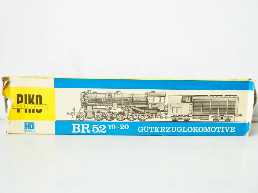 H0 PIKO Parní lokomotiva BR 52 2006 DR TOP STAV v krabičce
