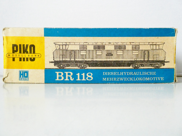 H0 GÜTZOLD Dieselová lokomotiva BR 118 117 - 1 DR OSVĚTLENÁ TOP STAV v krabičce