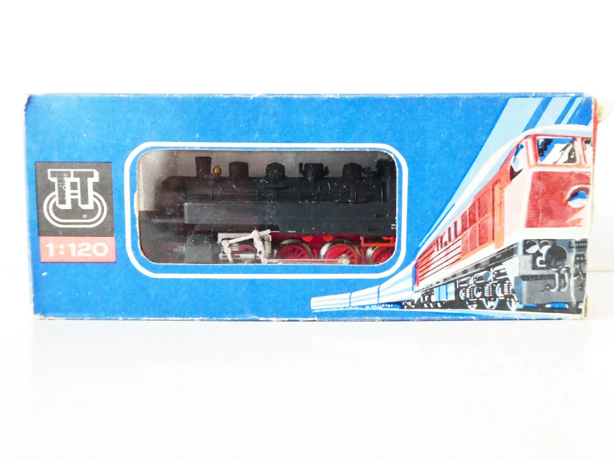 TT BTTB Parní lokomotiva BR 86 1615-3 DR OSVĚTLENÁ TOP STAV NEPOUŽITÁ v krabičce