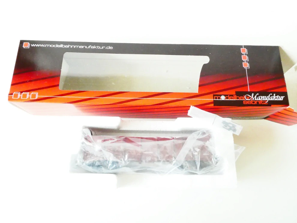 TT ModellManufaktur Sebnitz 4501 Nákladní vůz otevřený s otevíracími vraty 593 1 077-7 DB TOP STAV NEPOUŽITÝ NOVÝ v orig. krabičce