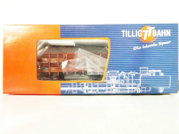 TT TILLIG 500866 Nákladní vůz klecový na přepravu dobytka DRG TOP STAV NEPOUŽITÝ v orig. krabičce