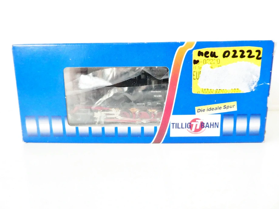TT TILLIG 02222 Parní lokomotiva BR 92 6853 DR TOP STAV NEPOUŽITÁ v krabičce s průvodním listem