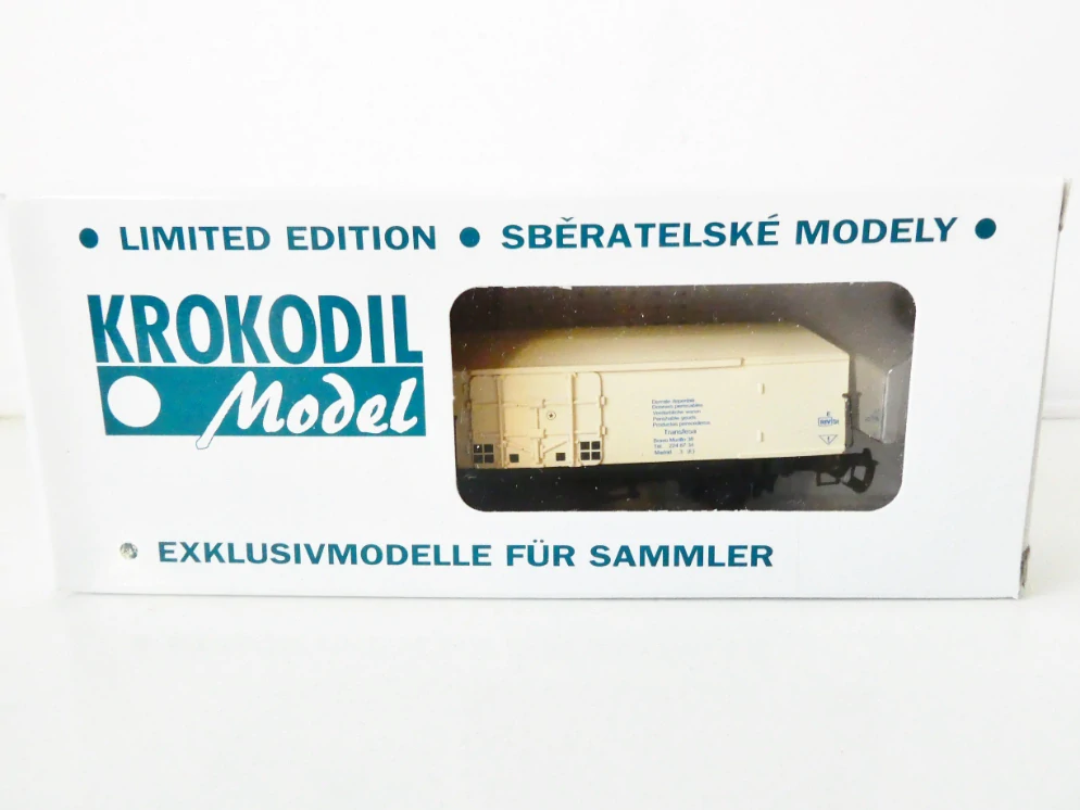 TT RARITA!! KROKODIL Model Limitovaná edice Nákladní vůz krytý TRANSFESA 0859 1 748 - 4 FS ESPAŇA TOP STAV NEPOUŽITÝ v orig. krabičce