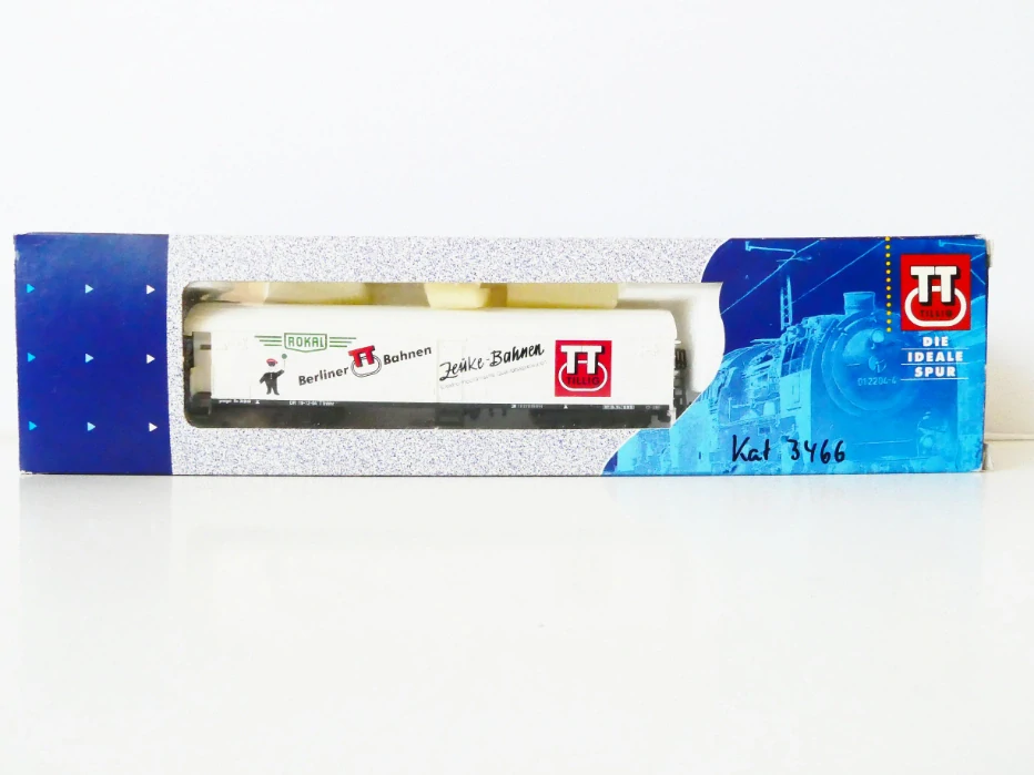 TT TILLIG 15318 Chladírenský vůz jubilejní 50 let TT s logy výrobců TT modelové železnice TOP STAV NEPOUŽITÝ v krabičce