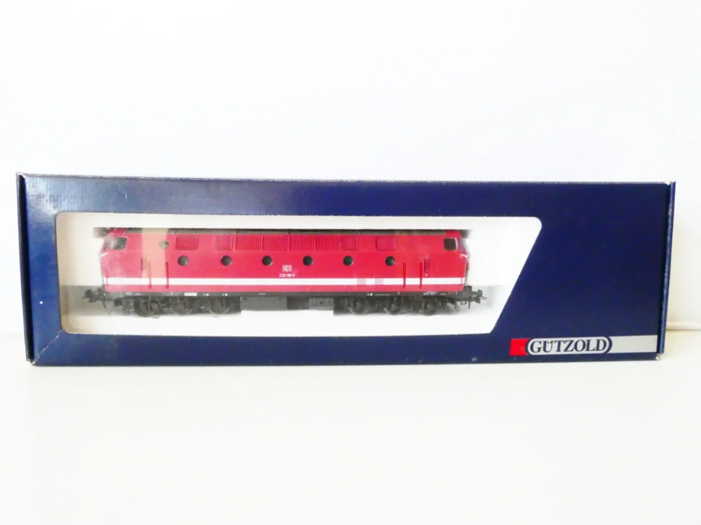 H0 GÜTZOLD 36200 Dieselová lokomotiva BR 229 188-8 DB OSVĚTLENÁ TOP STAV s doplňky v krabičce