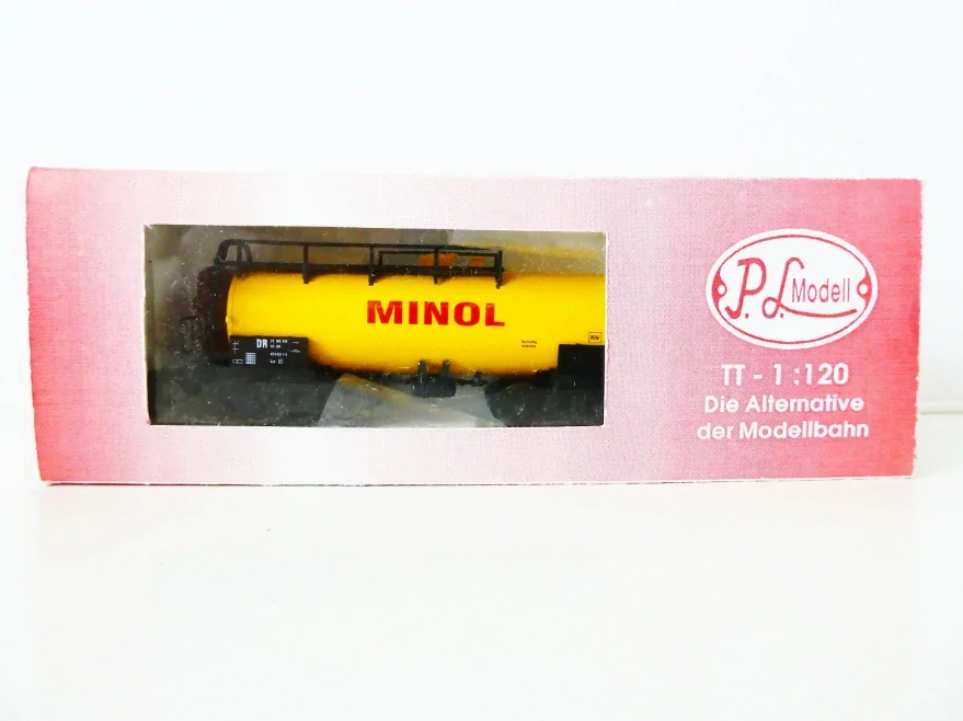 TT LORENZ (P.L.Modell) Cisternový vůz MINOL 075 4517-5 DR TOP STAV NEPOUŽITÝ v orig. krabičce