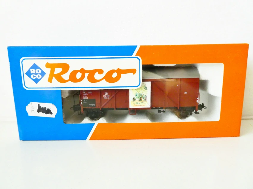 H0 ROCO 47345 Nákladní vůz krytý 232 288 Ghms 35 FENDT Dieselross DB TOP STAV NEPOUŽITÝ v orig. krabičce s průvodním listem