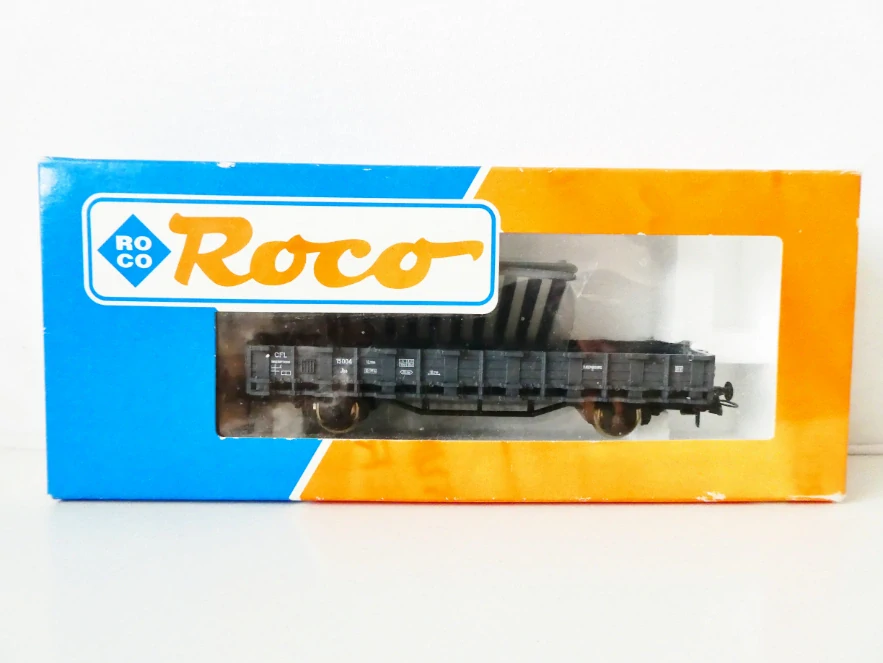 H0 ROCO 47619 Klanicový vůz 15004 Jho CFL včetně klanic TOP STAV NEPOUŽITÝ v orig. krabičce s průvodním listem