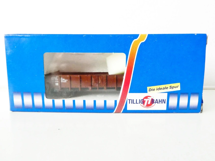 TT TILLIG 14274 Nákladní vůz otevřený 40 81 942 3 688 - 6 „Holz-Halbbord“ ÖBB TOP STAV NOVÝ v orig. krabičce