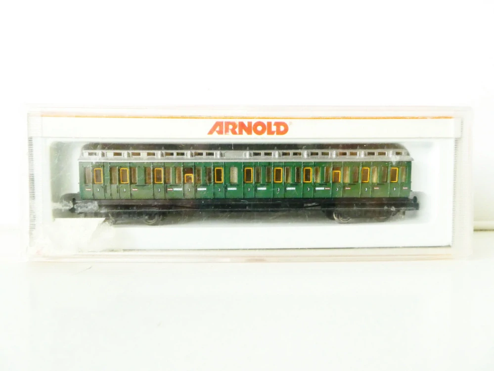 N ARNOLD 3394 Osobní vůz 3 tř. C4 pr 12, o. Brhs K.P.E.V. TOP STAV NEPOUŽITÝ v orig. krabičce