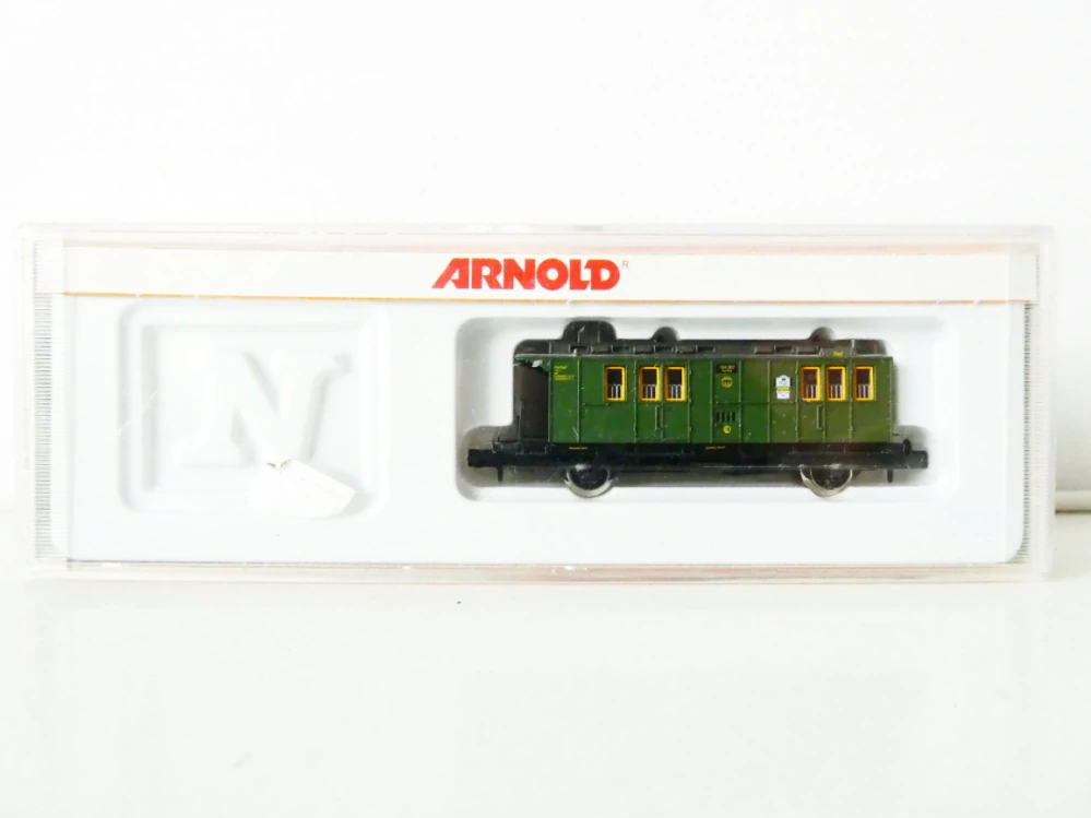 N ARNOLD 3048 Zavazadlový vůz typ PwPosti Pr 88a  DRG 104 207 Nürnberg DRG TOP STAV NEPOUŽITÝ v krabičce 