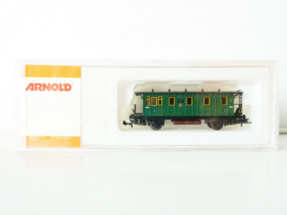 N ARNOLD 3040 Osobní vůz 2. a 3. tř. 37 114 DRG PĚKNÝ STAV NEPOUŽÍVANÝ v orig. krabičce