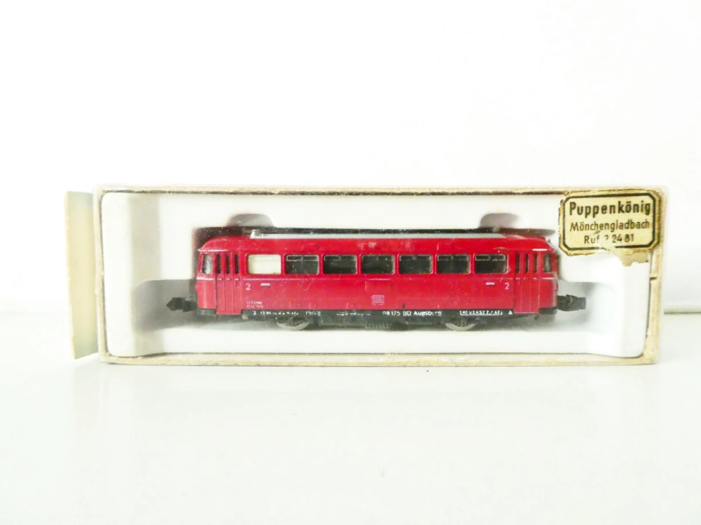 N ARNOLD 0291 Dieselová motorová lokomotiva VT 98 - 98 175 DB OSVĚTLENÁ TOP STAV v originální krabičce