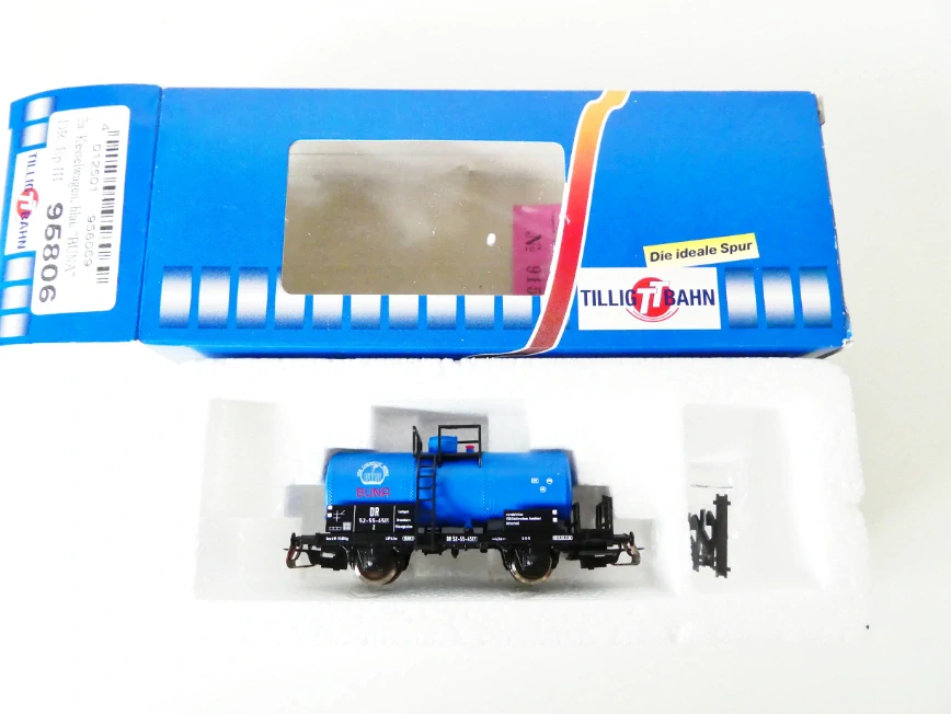 TT TILLIG 958076 Cisternový kotlový vůz BUNA 52-54-45 DR TOP STAV NEPOUŽITÝ v orig. krabičce