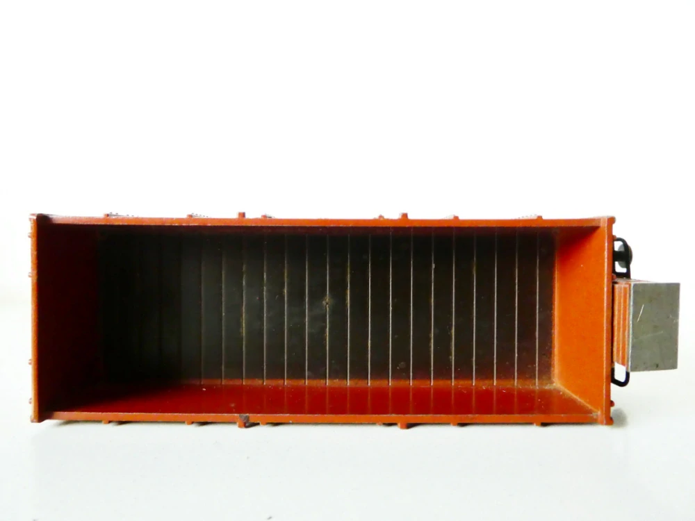 H0 TRIX Celokovovýž nákladní vůz otevřený s budkou brzdaře Essen 63 001 Om DB PĚKNÝ STAV ANTIK