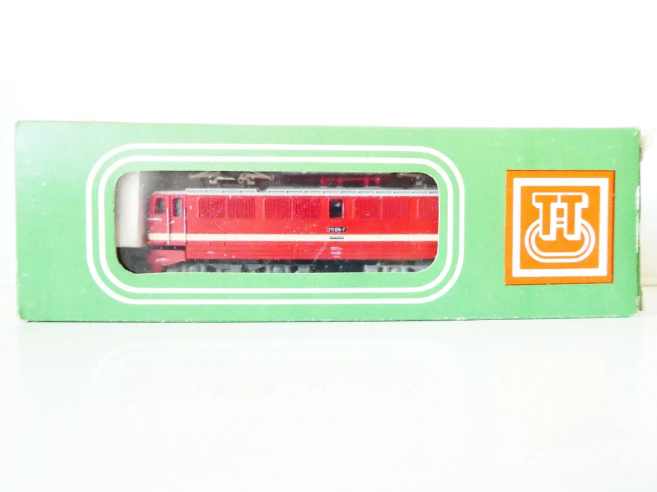 TT BTTB GÜTZOLD Elektrická lokomotiva E 211 018-7 DR OSVĚTLENÁ TOP STAV v krabičce