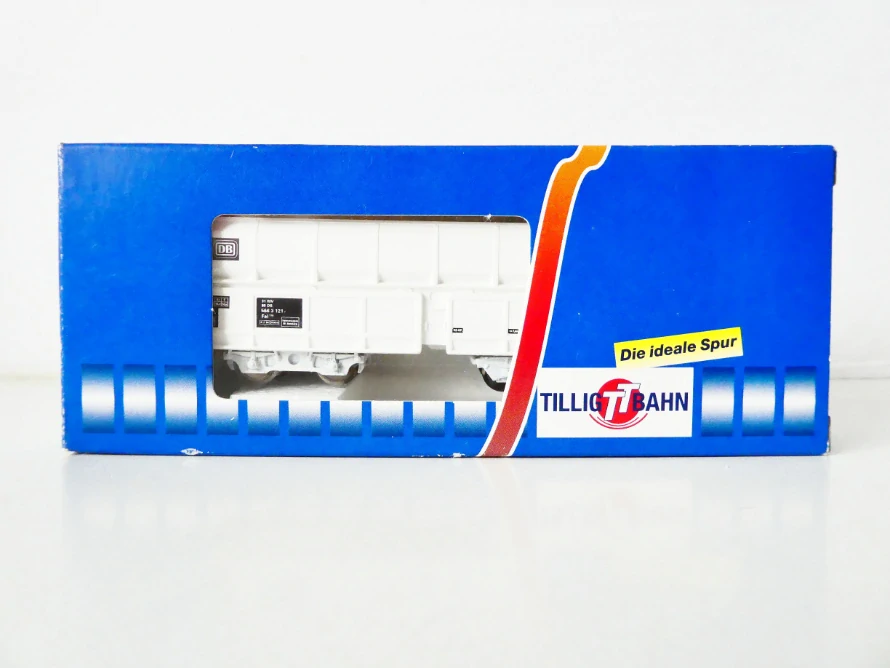 TT RARITA!! TILLIG 95314 Samovýsypný vůz bílý 5ti osý 31 80 566 3 121 s brzdařskou budkou DB TOP STAV NEPOUŽITÝ v orig. krabičce s doplňky a návodem (kooperace s firmou ZEBRA)