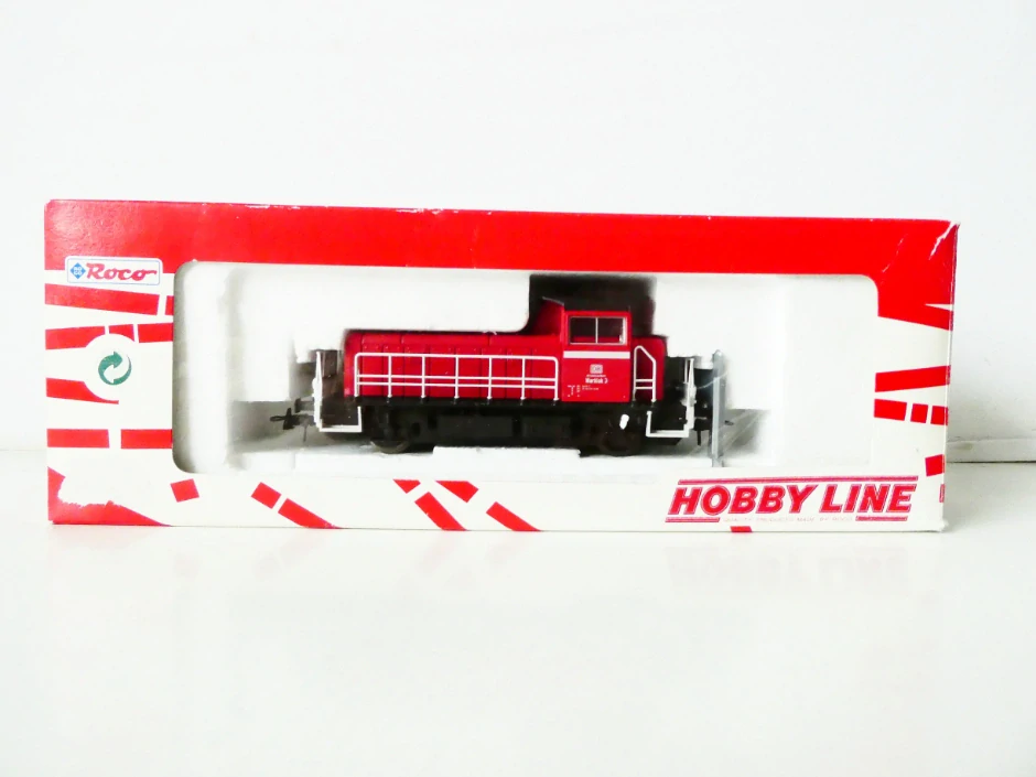 H0 ROCO 53475 HOBBY LINE Dieselová lokomotiva Werklok 3 DB TOP STAV NEPOUŽITÁ v orig. krabičce s návodem NOVÁ