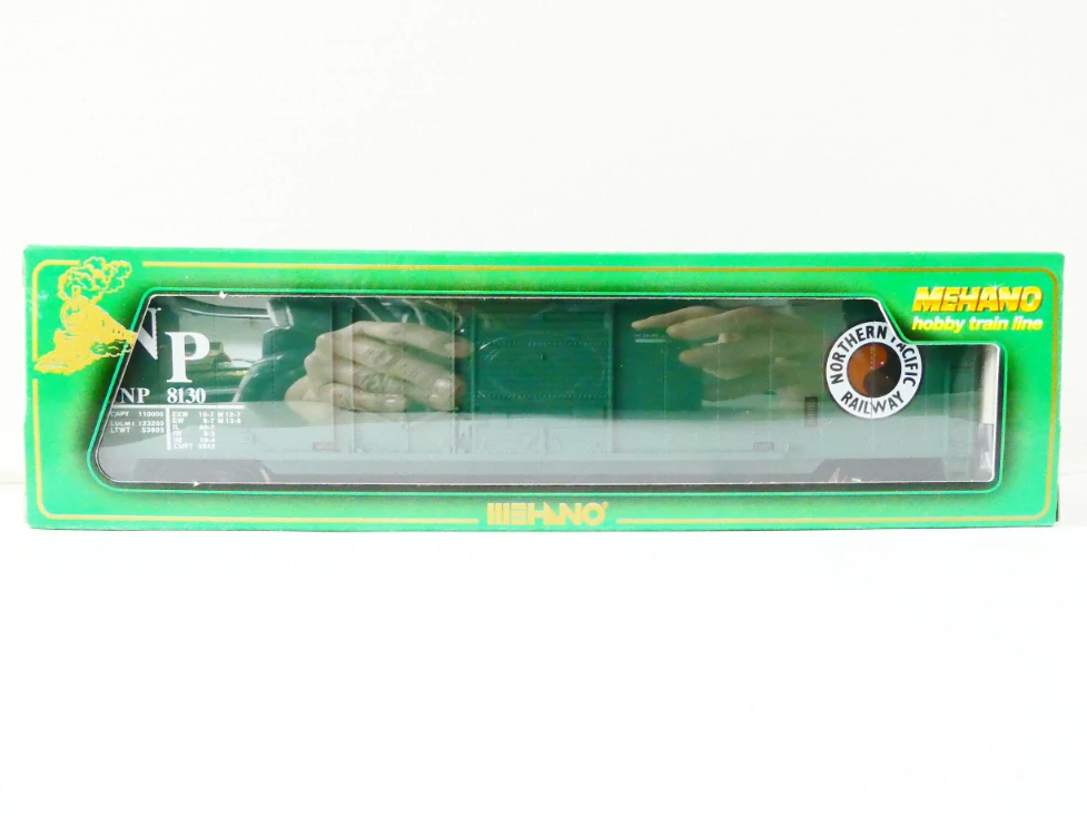 H0 MEHANO T081/17859 Nákladní vůz krytý NP 8130 NORTHERN PACIFIC RAILWAY TOP STAV NEPOUŽITÝ v orig. krabičce