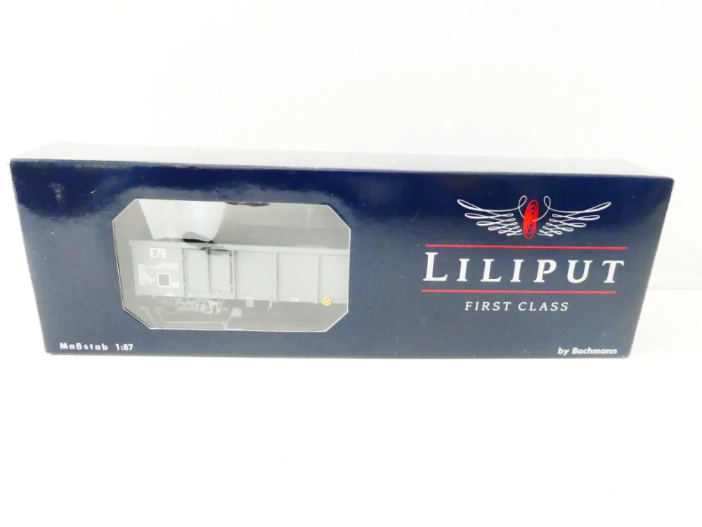 H0 LILIPUT L224436 Nákladní vůz otevřený s otevíracími bočními vraty E79 87 535 8135-0 SNCF TOP STAV NEPOUŽITÝ v orig. krabičce
