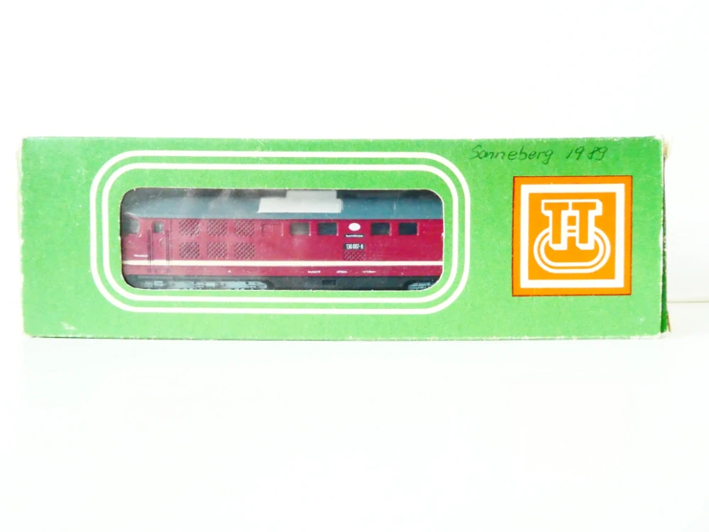 TT BTTB Dieselová lokomotiva BR 130 007-8 DR OSVĚTLENÁ TOP STAV v orig. krabičce s průvodním listem