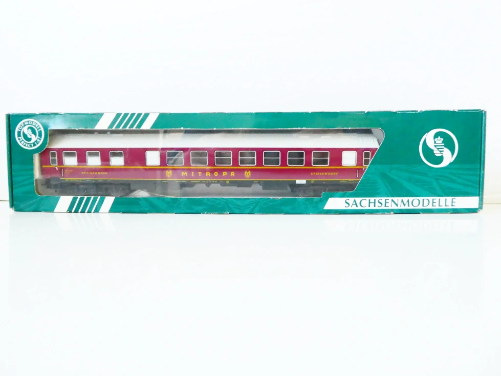 H0 SACHSENMODELLE 14478 Jídelní vůz 055-102 WR4ge MITROPA DR TOP STAV NEPOUŽITÝ v orig. krabičce