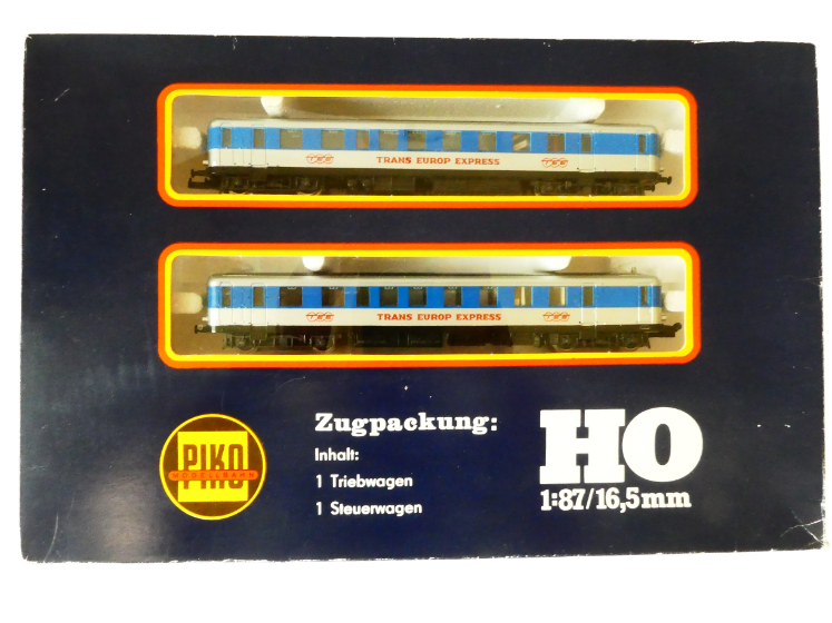 H0 PIKO Dieselová souprava Trans Europ Express (TEE) 