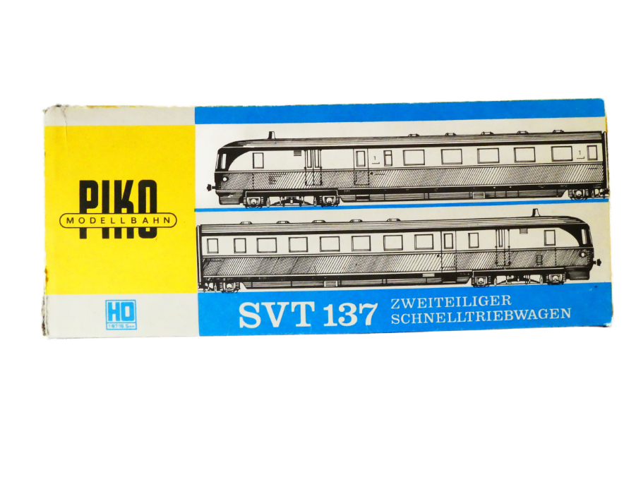 H0 PIKO Dieselová souprava VT 04 501 DB OSVĚTLENÁ TOP STAV NEPOUŽÍVANÁ v originální krabici včetně průvodního listu