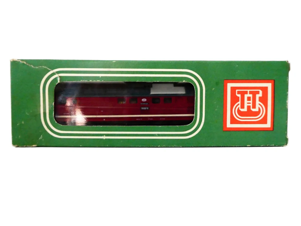 TT BTTB Dieselová lokomotiva BR 130 007-8 DR OSVĚTLENÁ PĚKNÝ STAV v orig. krabičce