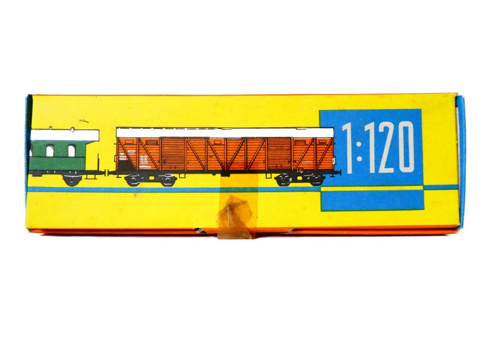 TT ZEUKE Plošinový vůz klanicový PĚKNÝ STAV v krabičce