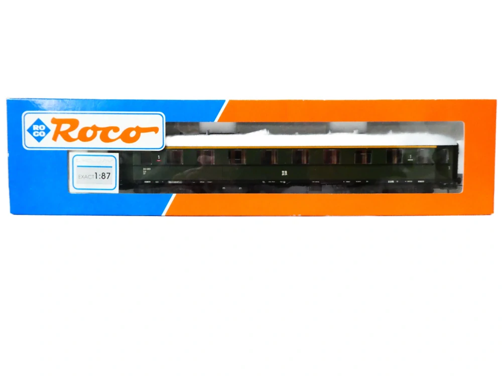 H0 ROCO EXCLUSIV 45344 Osobní rychlíkový vůz 1. tř. 241 003 A4üe DR NOVÝ NEPOUŽITÝ v originální krabičce včetně doplňků