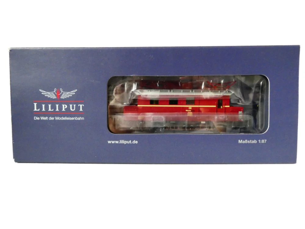 H0 Liliput L136133 Elektrický servisní vůz pro opravu trolejí DB OSVĚTLENÝ NOVÝ NEPOUŽITÝ v orig. krabičce včetně doplňků a průvodního listu