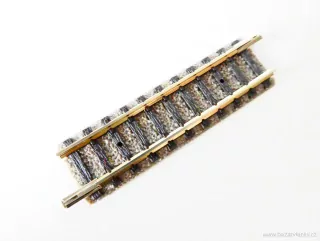 N Fleischmann piccolo 9103 (s uložením) rovná kolej 55.5 mm TOP STAV NEPOUŽITÁ