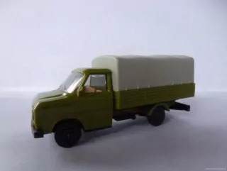 H0 Nákladní automobil Ford Transit valník plachta - Herpa Germany 1:87