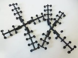 SET Gumové špunty - kryty???? (průměr 4 mm, výška 3 mm)